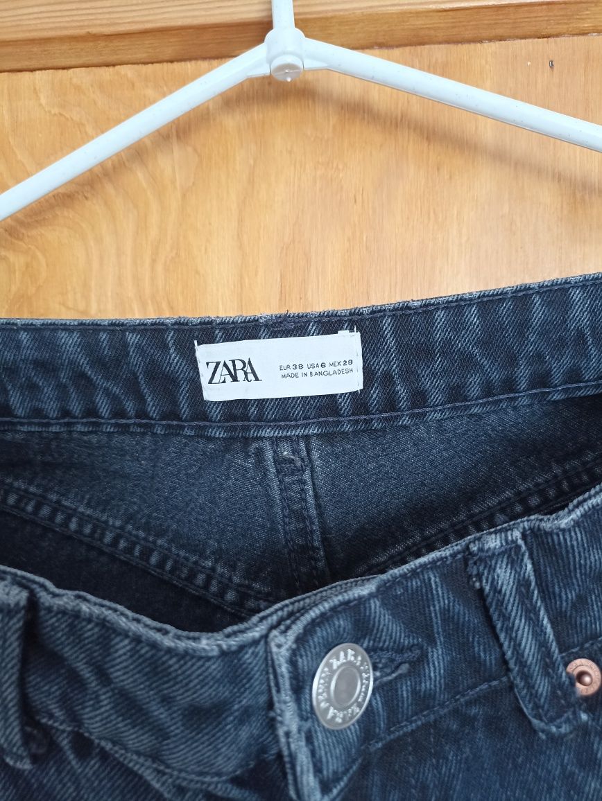 Dżinsy mom fit 38