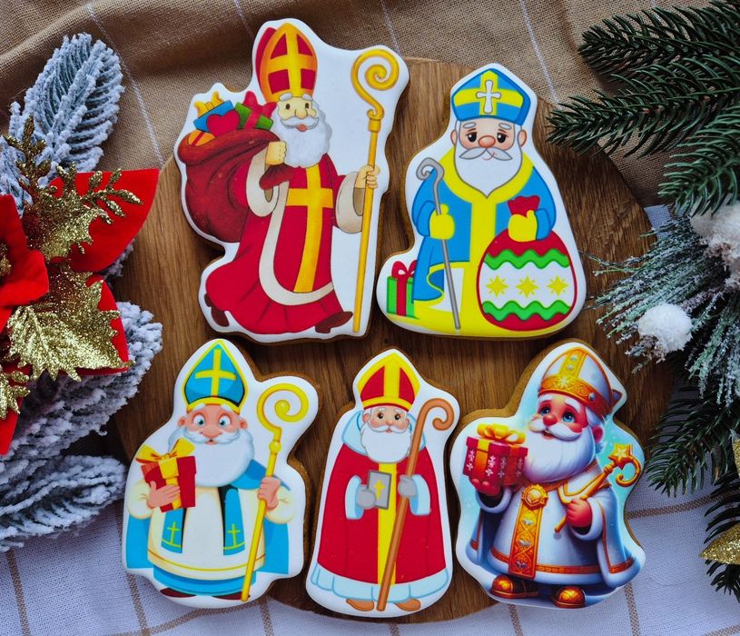 Пряники на Миколая.Новий рік. харчовий друк