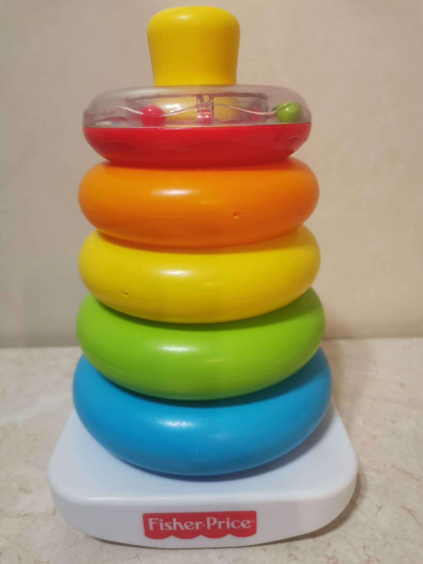 Sorter wieża z kółek Fisher Price - super zabawka dla każdego maluszka