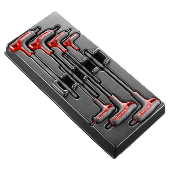 MOD.84TZSA Moduł 7 kluczy trzpien. 6-kątnych z kulką FACOM, 3-10 mm