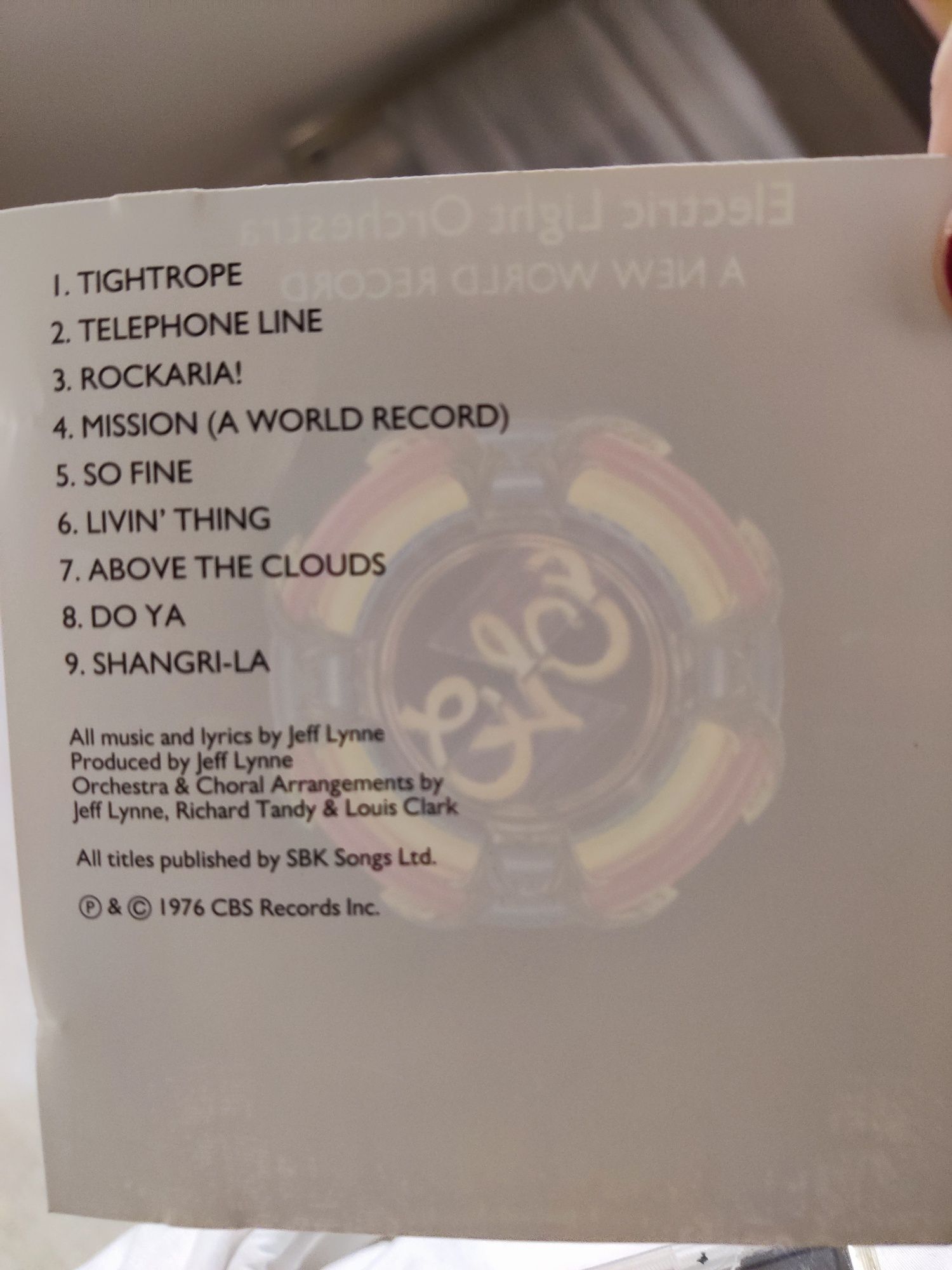 Продам сд диск ,Electric light orchestra , a new world record, cd 1976