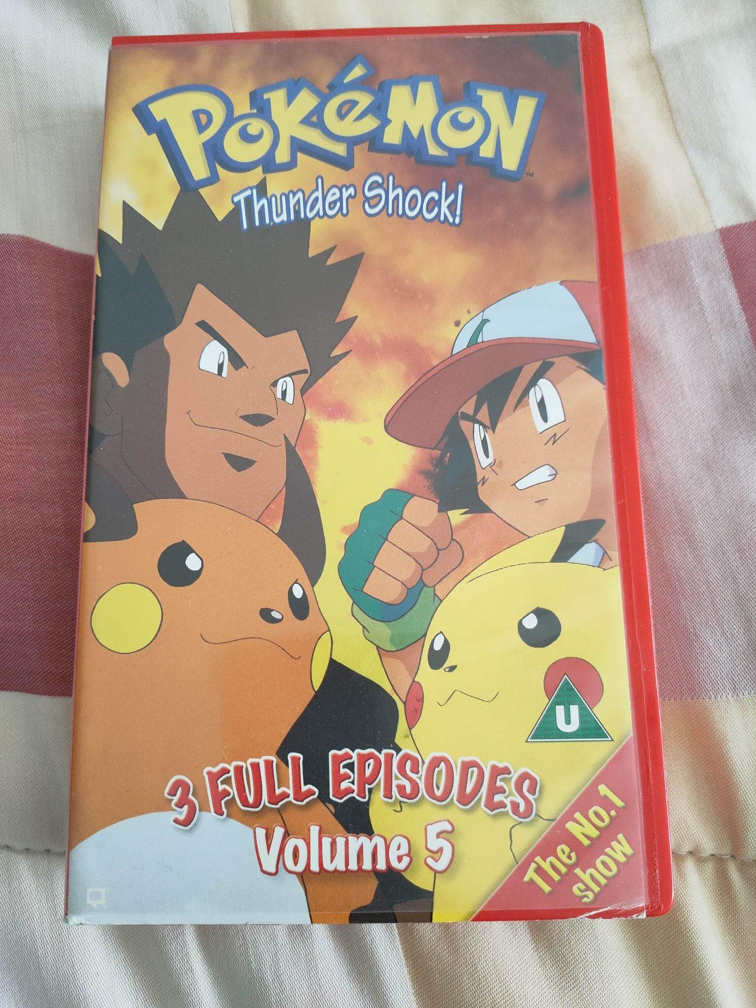 Cassete Pokémon Thunder Shock