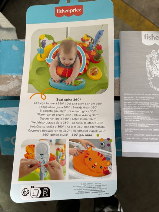 Saltador fisher Price