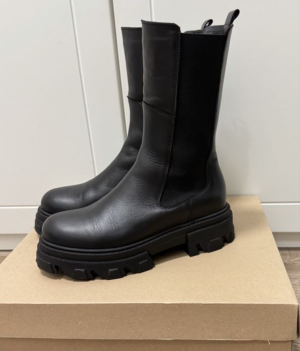 Челсі, чоботи, 37р. натуральна шкіра, Польща