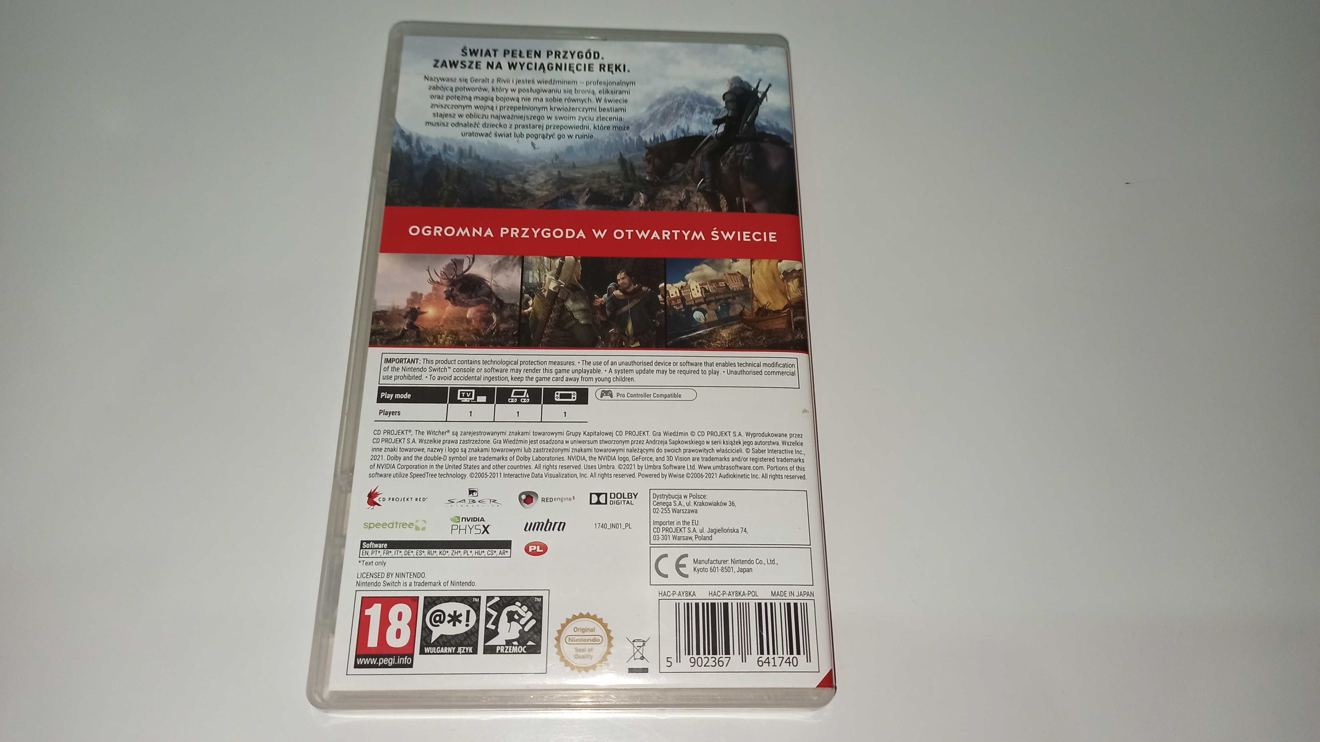 switch WIEDŹMIN 3 DZIK GON postacie mówią po polsku, najlepsza gra RPG