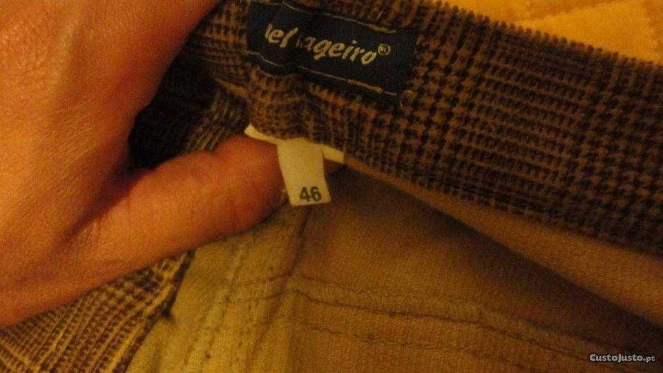 Fato completo de senhora castanho Miguel Gageiro