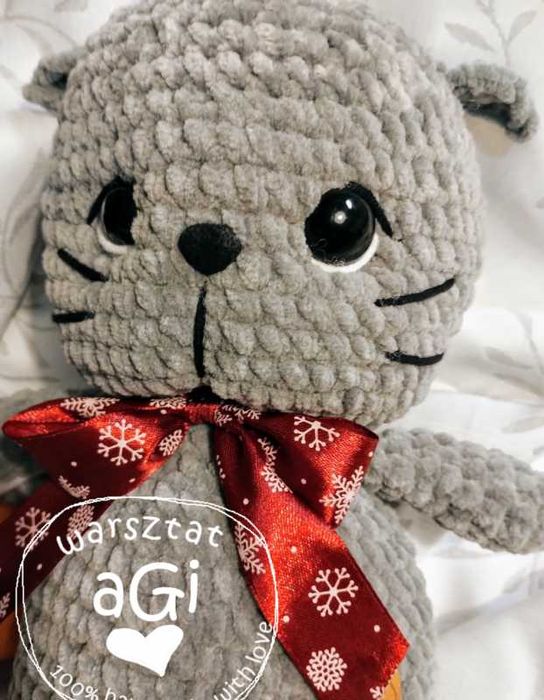 Kotek, maskotka, handmade, prezent
