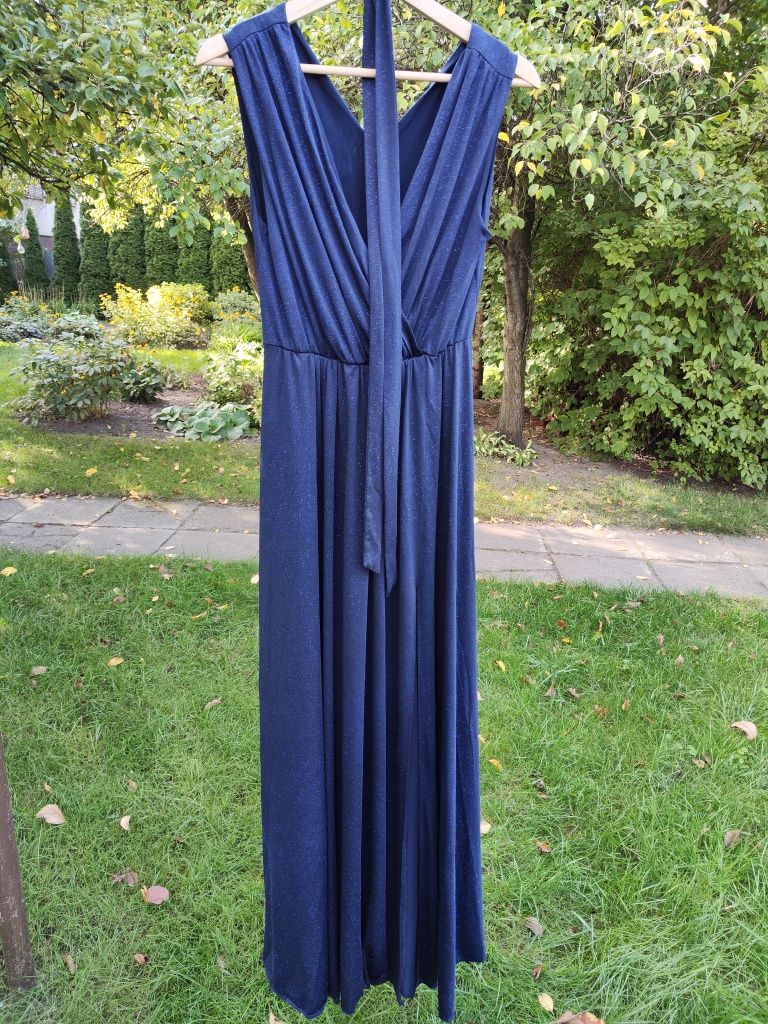 Długa sukienka z brokatem SALMA Elizabeth collection