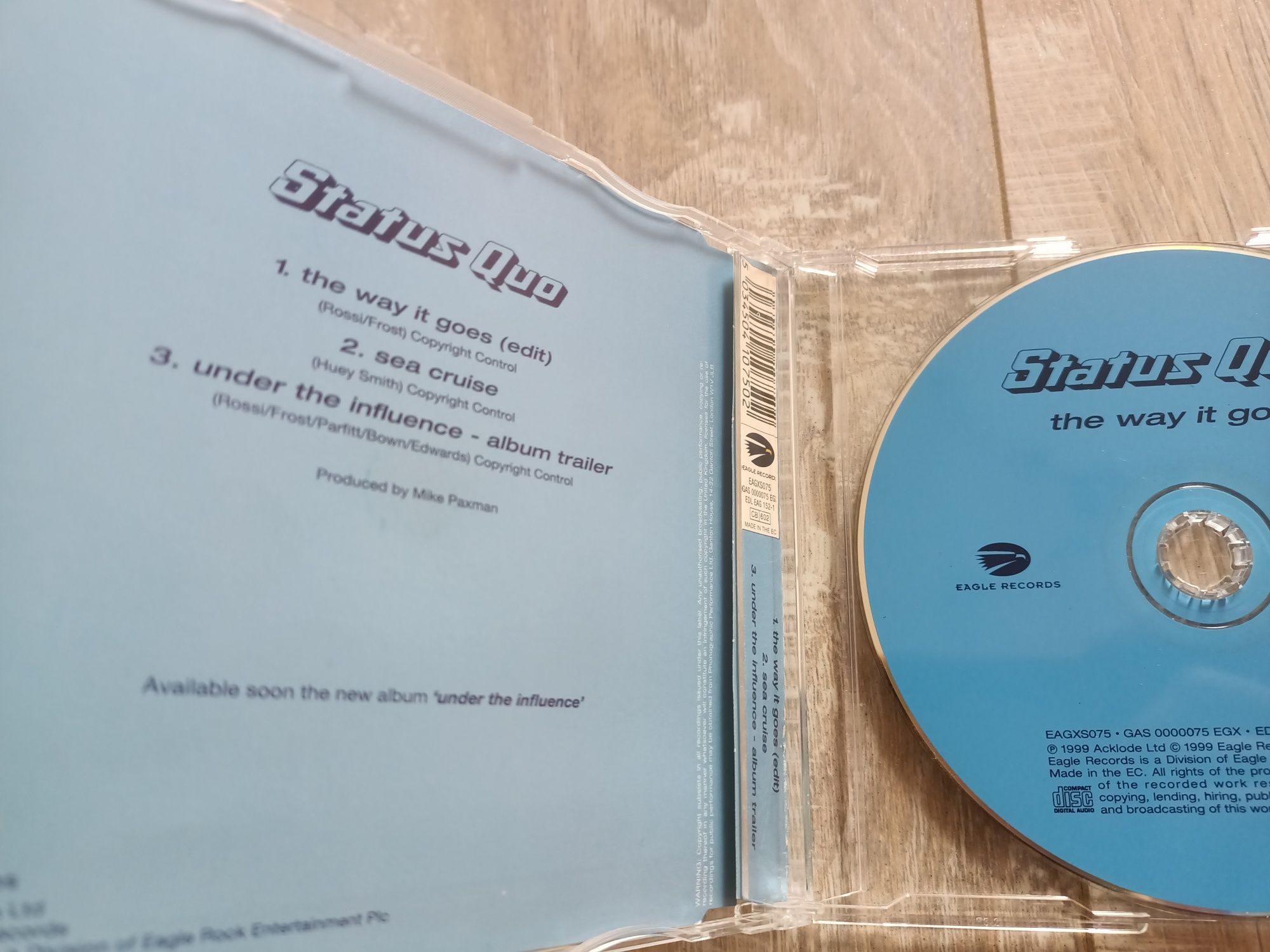 Status Quo - The Way It Goes (CD, Single)(vg)