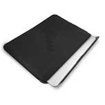 Pokrowiec Guess Saffiano Script na laptopa 13'' - czarny