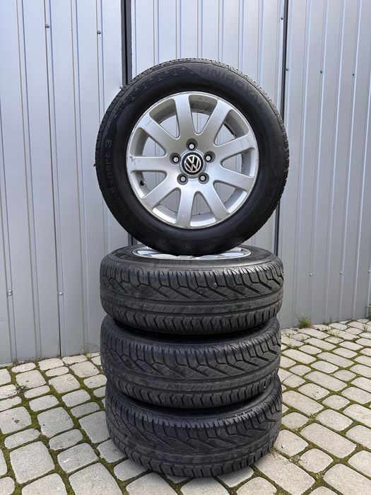 Продам диски с резиною на Volkswagen 5*112 R15