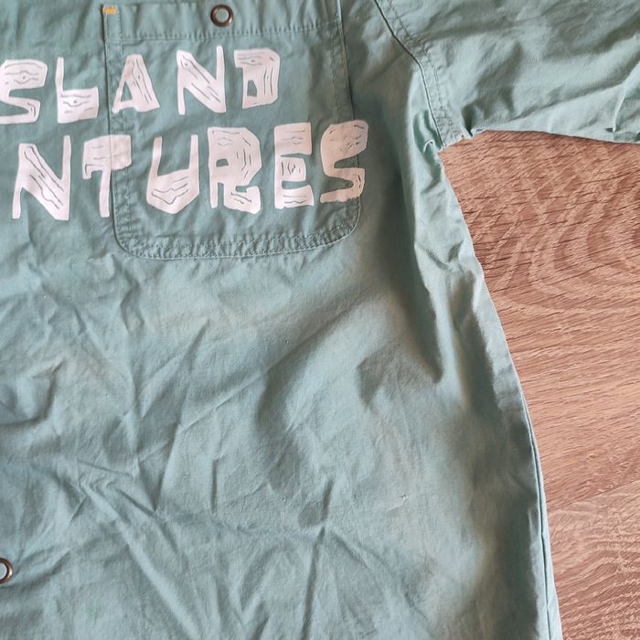 Koszula chłopięca zielona 128 H&M 100% bawełna