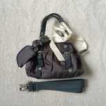 Torebka Na Ramie Listonoszka George Gina & Lucy Designer GGL Grey Bag