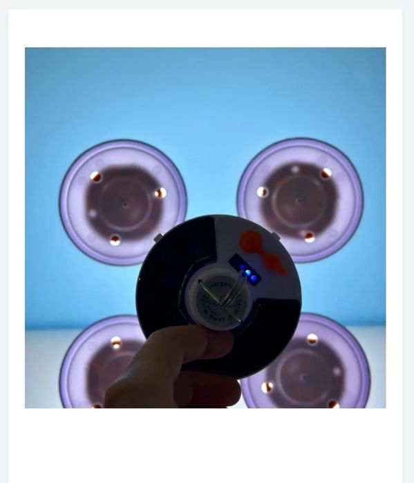 Лампа для кемпинга Football UFO Led Lamp с пультом + Solar