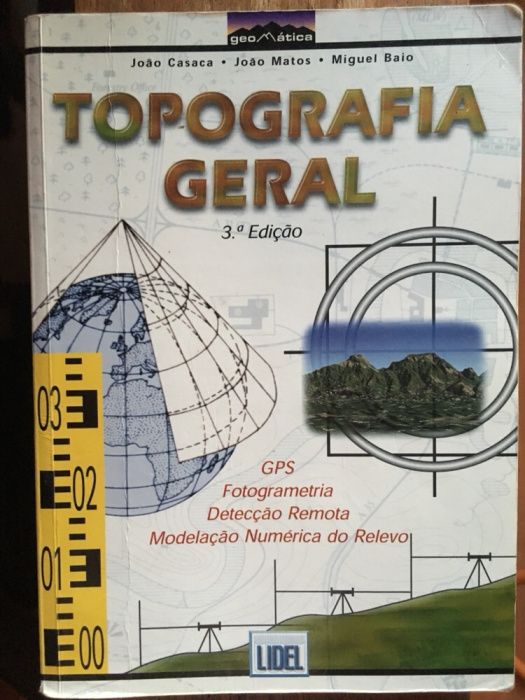 Vendo livro técnico “topografia geral”