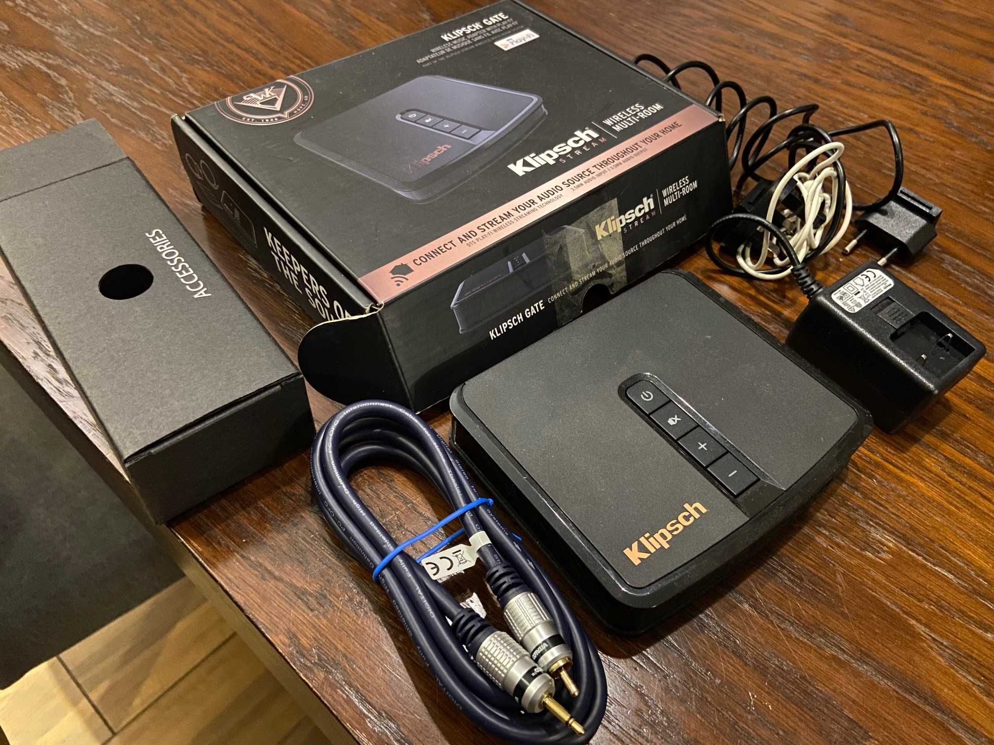 Streamer audio KLIPSCH GATE jak nowy + gratis!