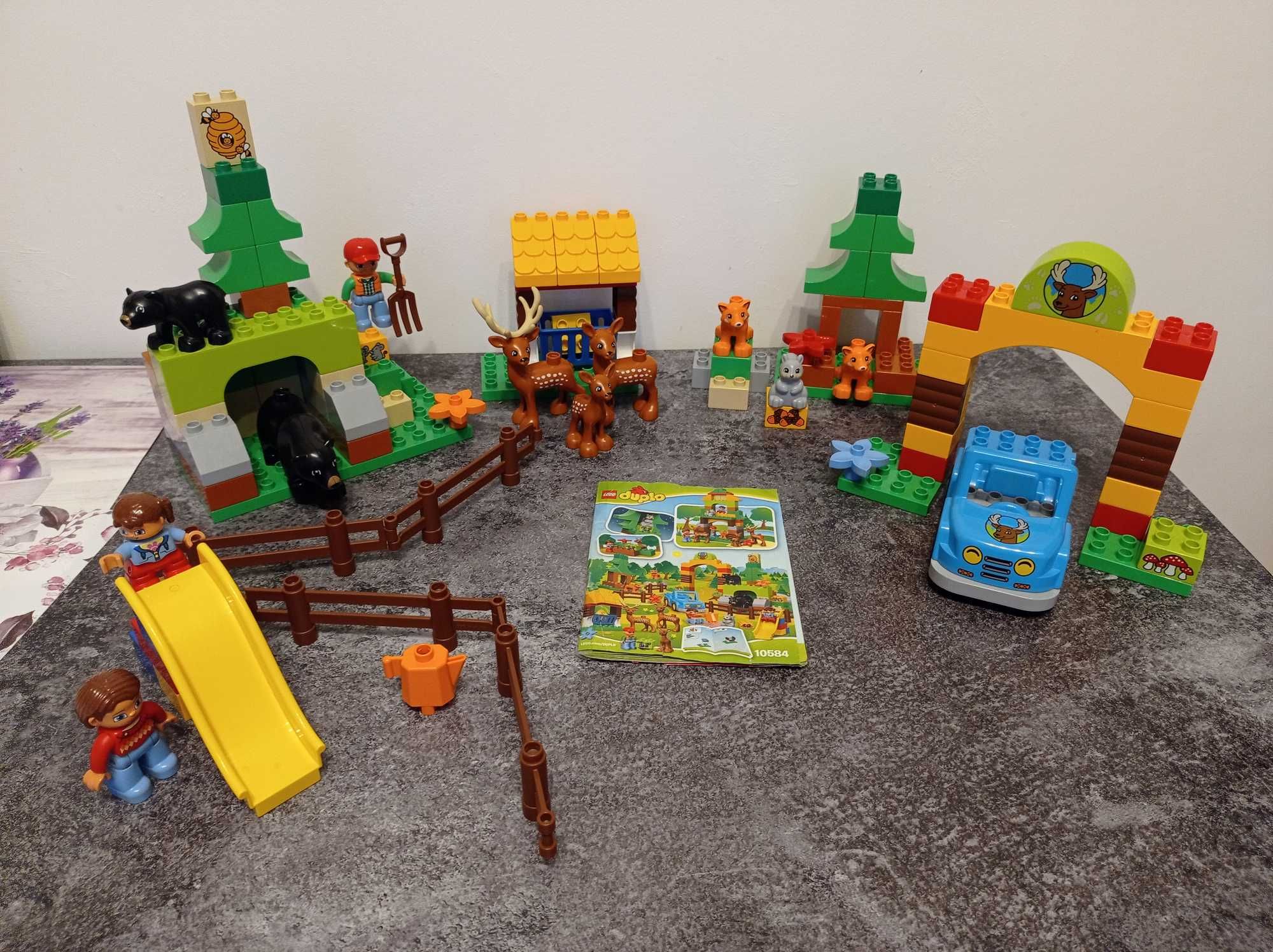 Lego Duplo Leśny Park 10584 igła Mikołaj Świeta