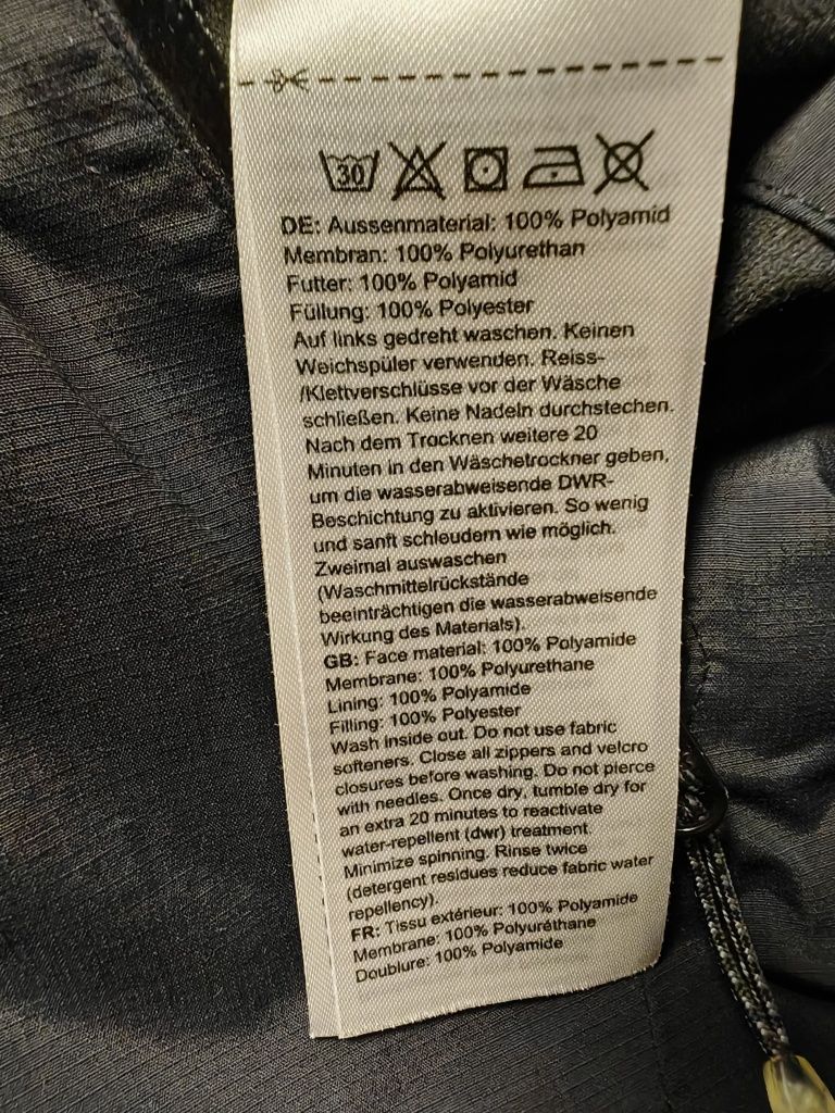 Super model kurtki typu Hardshel Mammut DryTechnology Performance XL
