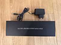 DisplayPort KVM Switch Techly IDATA DP-KVM2
