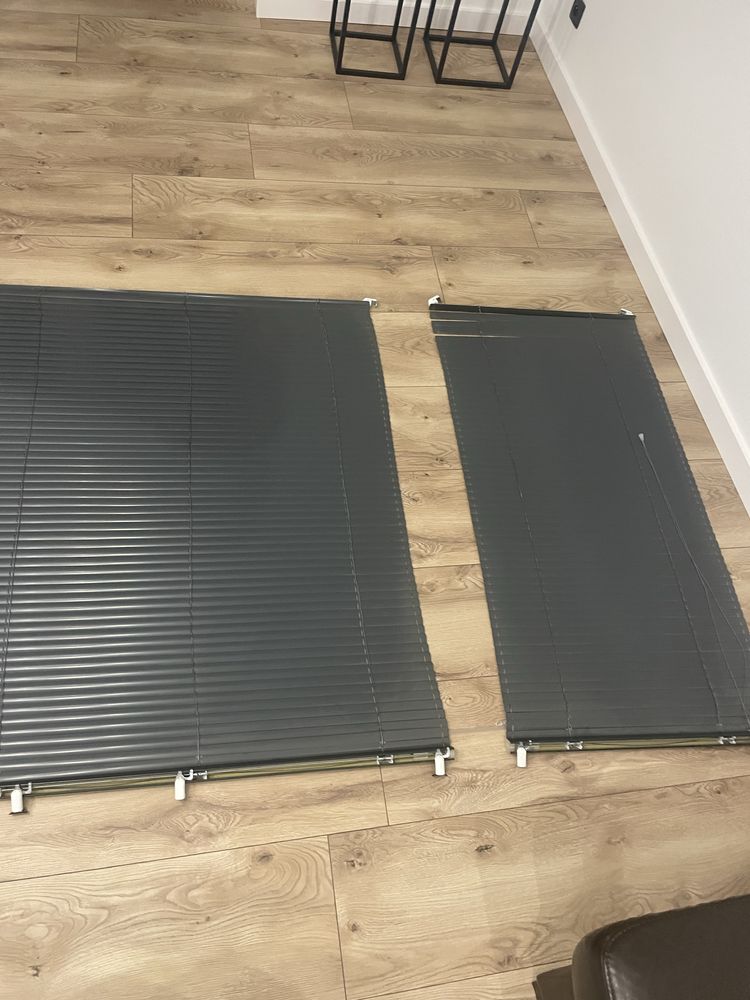 Żaluzje aluminiowe półmat antracyt