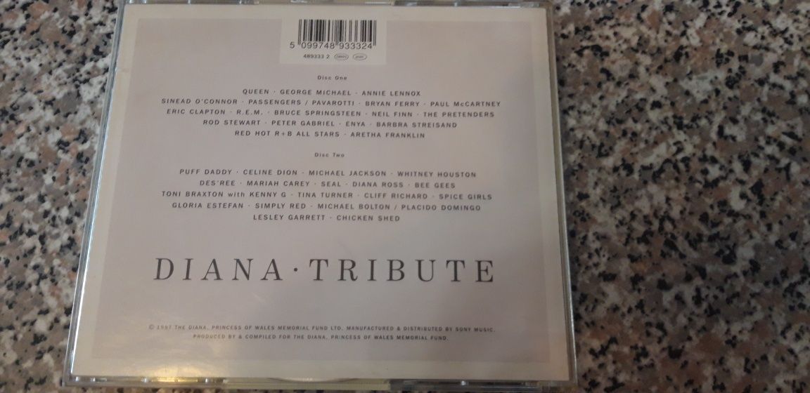 Cd Duplo Princesa Diana Tribute