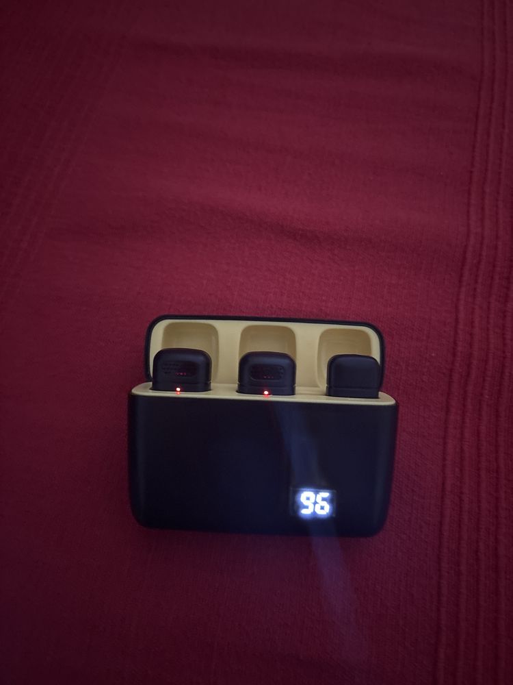 Microfone de lapela sem fio