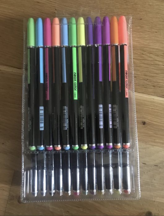 Zestaw długopisów żelowych 48tknsz