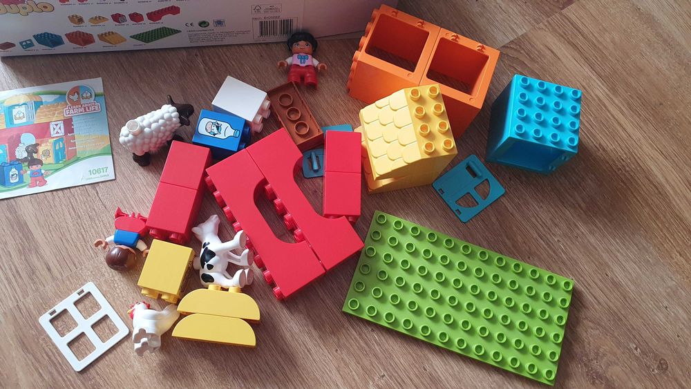 Lego Duplo 10617 Pierwsza Farma, kompletny zestaw oryginalny karton