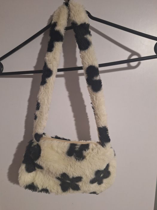 Mini torebka z shein futerkowa