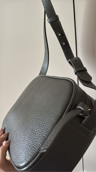 Nowa Skórzana torebka Massimo Dutti khali