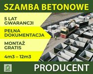 Szamba Betonowe 10m3 i inne Zbiorniki na Deszczówkę, SZAMBO, PIWNICA