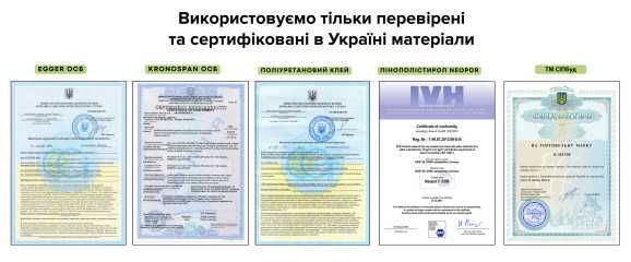 Енергоефективний будинок 116 м2 за 45 днів з СІП панелей в Березані