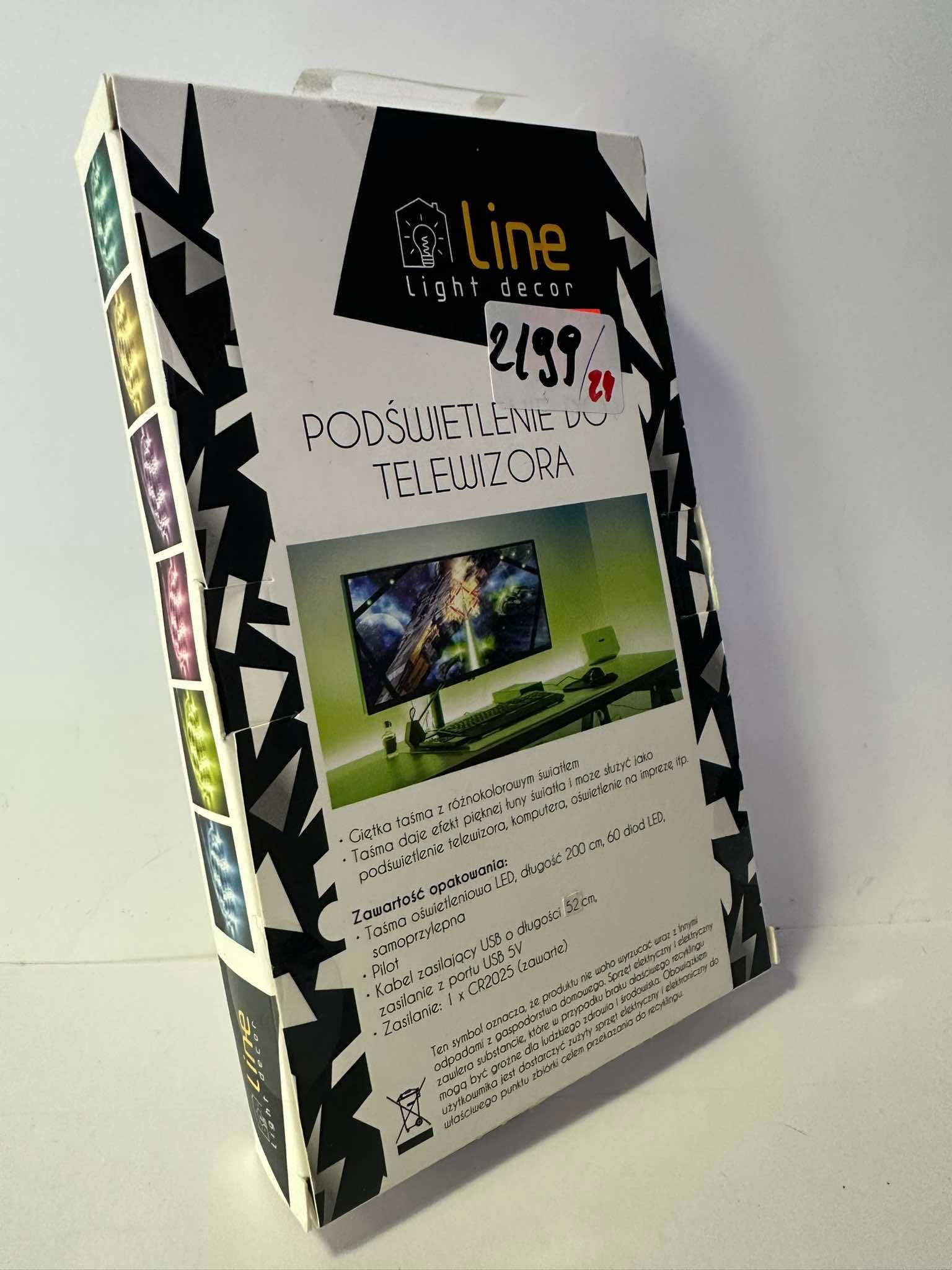 PODŚWIETLENIE DO TV Line (2199/24) tyl