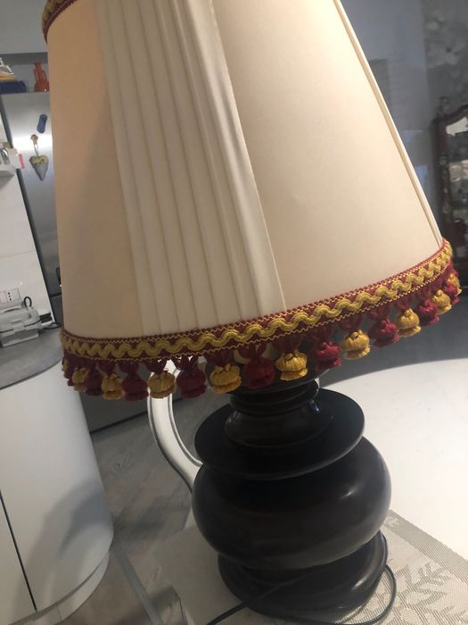 Лампа з абажюром вінтаж