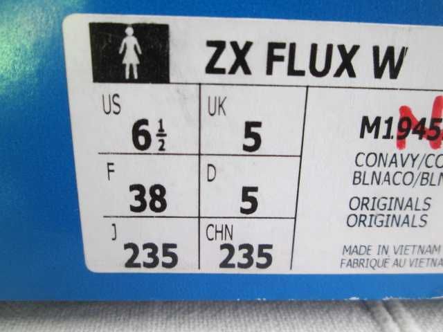 Buty damskie ADIDAS ZX FLUX rozmiar 38 jak nowe