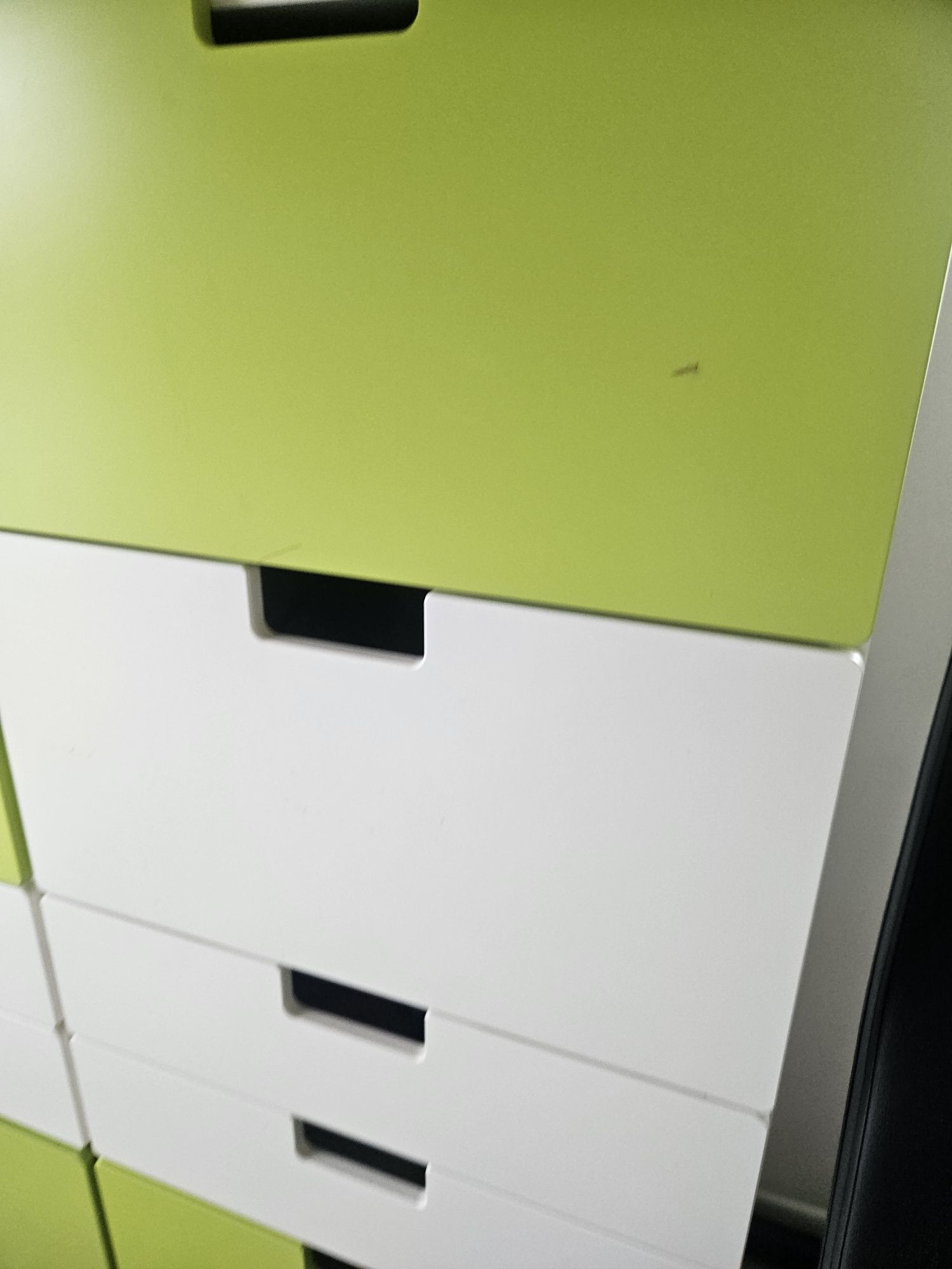 Zestaw mebli młodzieżowych IKEA SAMSTAD + łóżko piętrowe z drewna