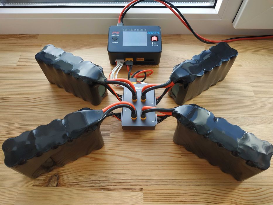 Акумулятори батареї для FPV дронів 6S1P 6S2P 6S3P Samsung Lishen