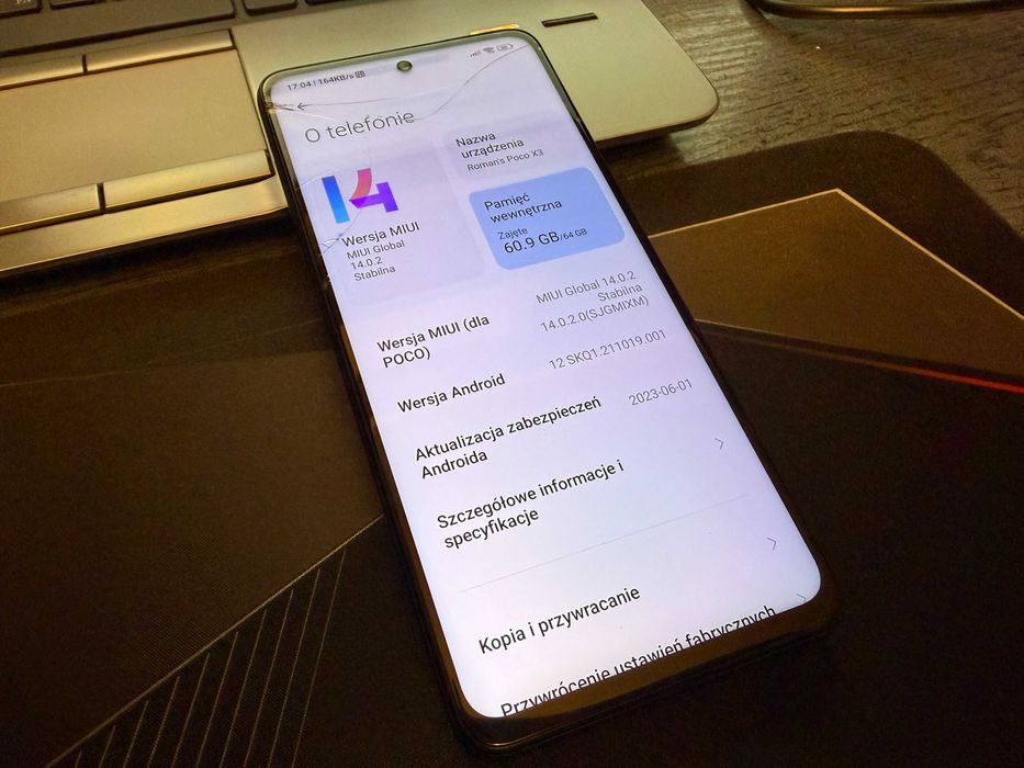 SMARTFON Poco X3 Nfc 6/64 GB