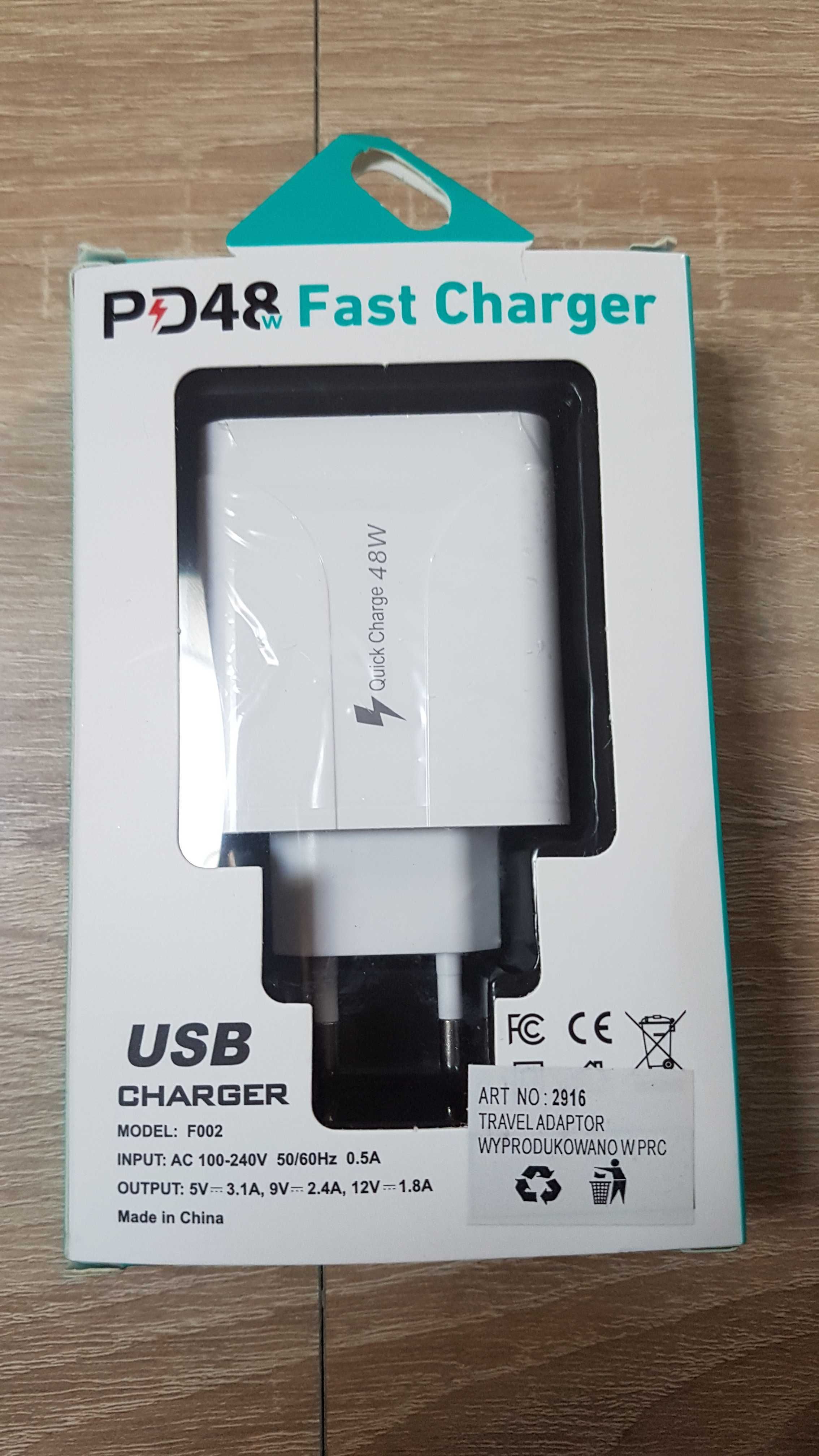 Ładowarka 5 portowa quick charger 48W