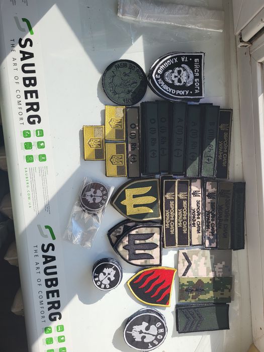 Шеврони, погони, вишивка, логотип