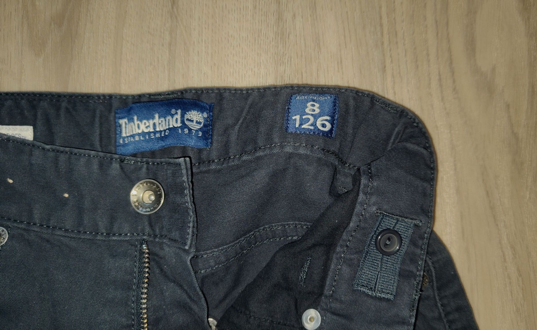 Spodenki Timberland r. 8 lat granatowe