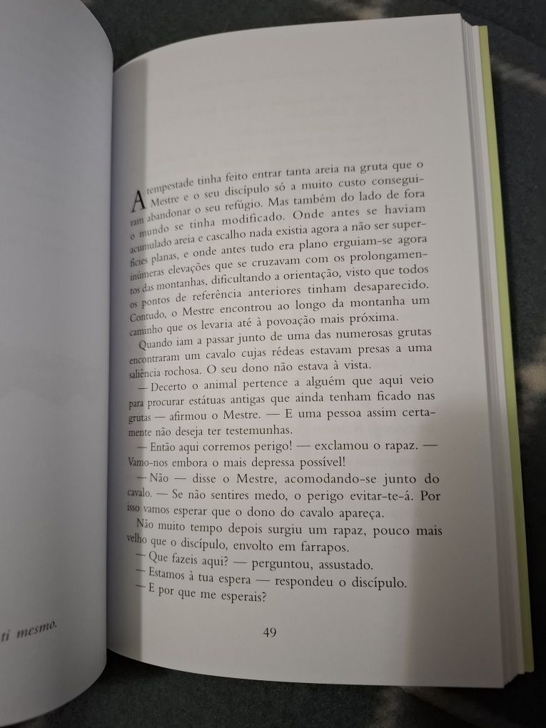 Os ensinamentos do mestre e a arte de viver