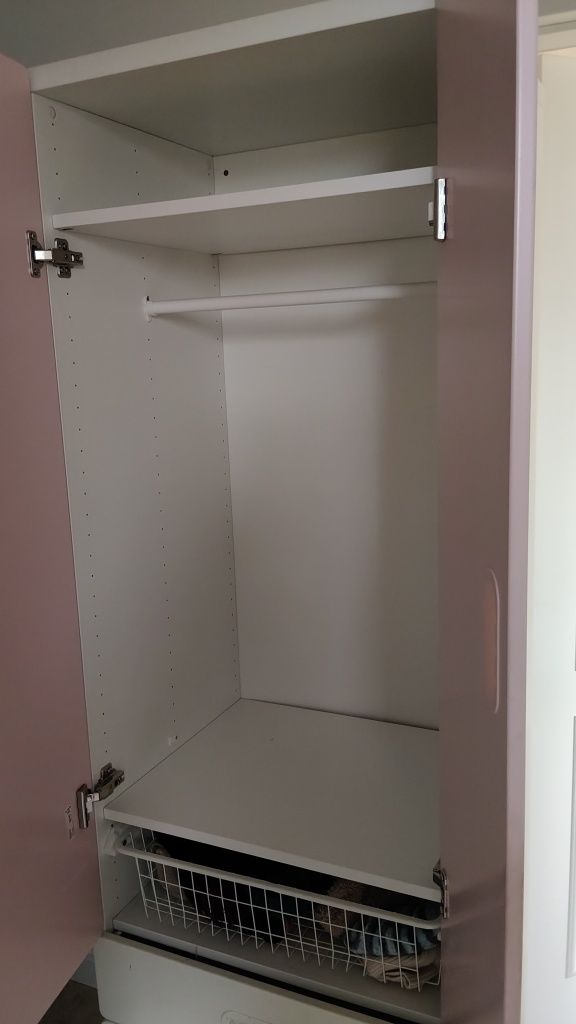 Szafa IKEA Stuva - różowa