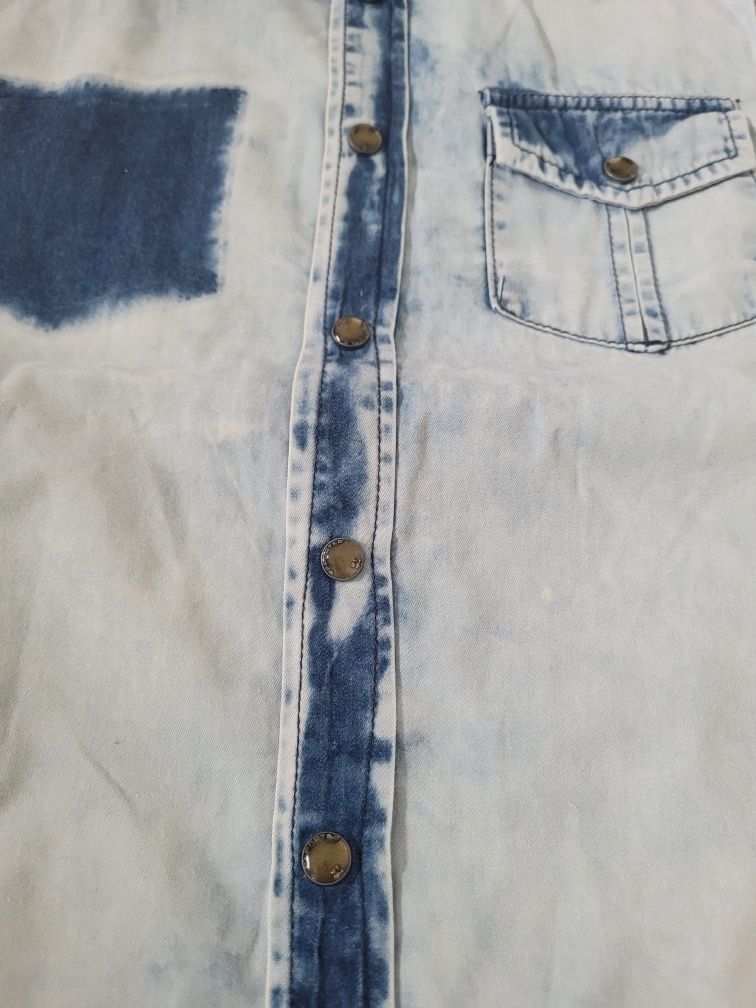 Koszula jeans chłopięce