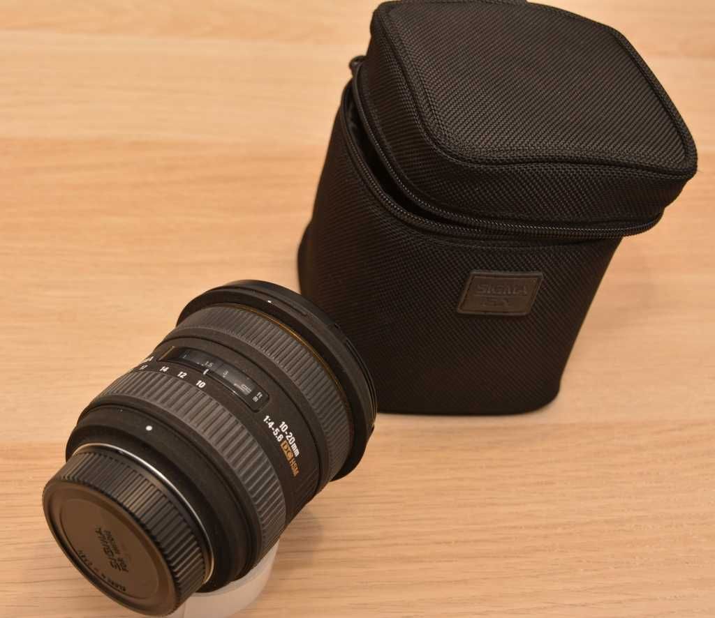 Obiektyw Sigma 10-20 1:4,5-6 DC HSM Nikon
