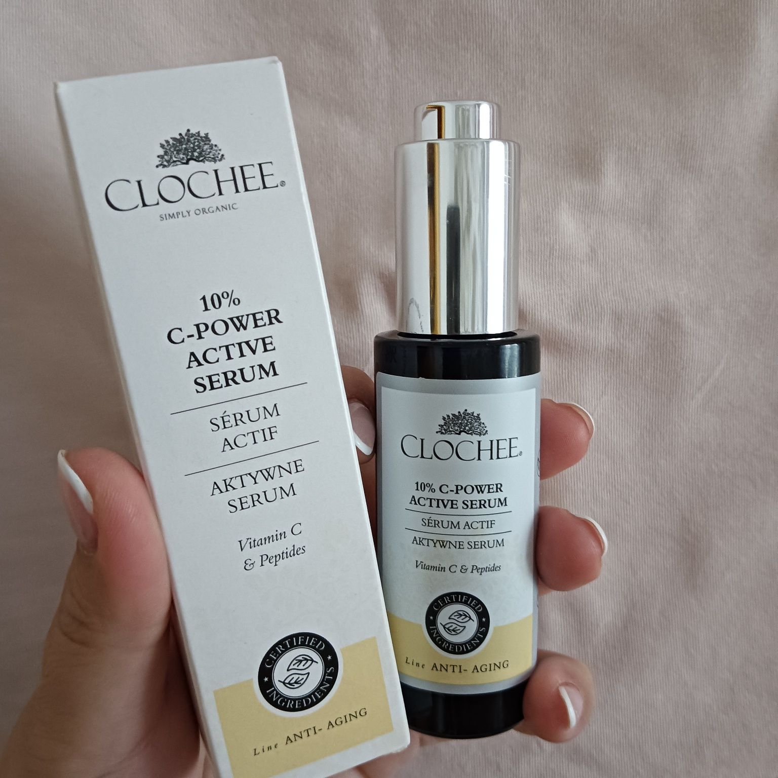 Clochee aktywne serum do twarzy z witaminą C