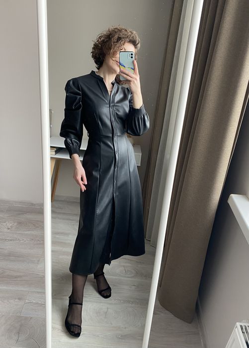 Сукня еко шкіра reserved