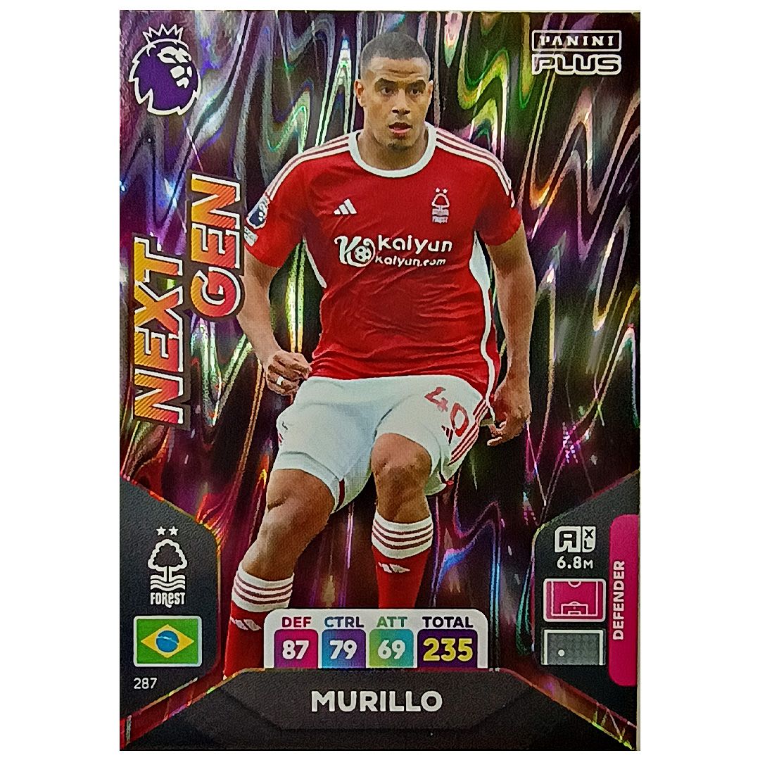 Karta Panini 287 Premier League 2024 Plus Murillo Next Gen