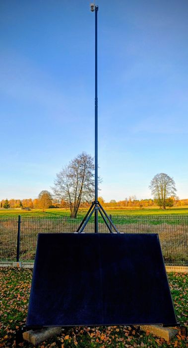 Wieża Monitoring Mobilny Plac budowy Magazyn Zaplecze CactEye 5 metrów