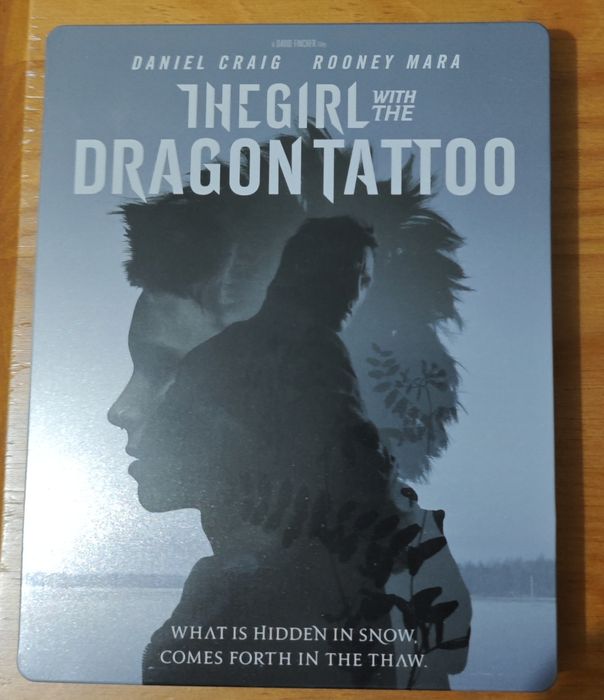 The Girl With The Dragon Tattoo Blu-ray Edição Steellbook